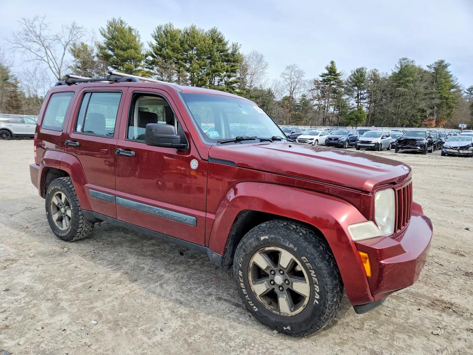 2008 Jeep Liberty (north america) VIN 1J8GN28K28W251332 COPART salvage auction — SIDE, Ma - Certificate Of Title, sold $750 on 2026-07-09 (photo 4)