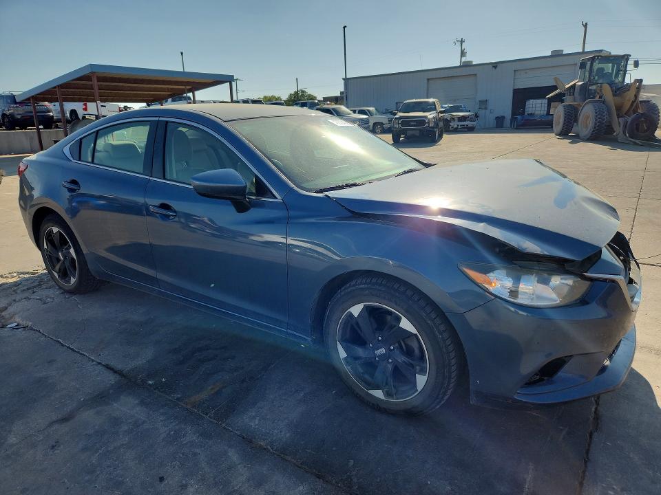 2016 Mazda 6 VIN JM1GJ1U58G1421914 COPART salvage auction — FRONT END, Ks - Cert Of Title-Salvage, sold $1,150 on 2026-07-02 (photo 4)