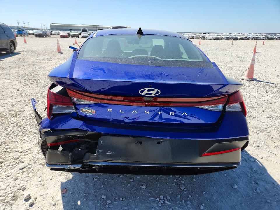 2024 Hyundai Elantra VIN KMHLS4DG8RU820527 COPART salvage auction — FRONT END, Salvage Title, sold $4,350 on 2026-07-23 (photo 6)