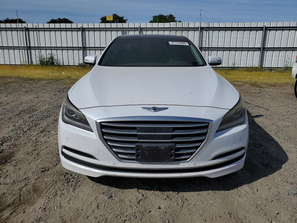 2015 Hyundai Genesis VIN KMHGN4JE0FU103403 COPART salvage auction — REAR END, Ca - Salvage Certificate, sold $3,100 on 2026-07-07 (photo 5)