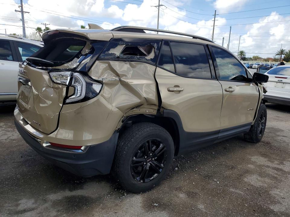 2022 Gmc Terrain VIN 3GKALYEV5NL284805 COPART salvage auction — FRONT END, Fl - Certificate Of Destruction, sold $800 on 2026-07-31 (photo 3)