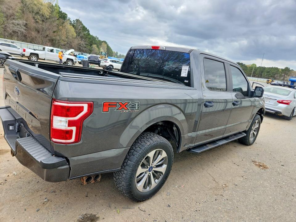 2019 Ford F-150 VIN 1FTEW1E58KKC95029 COPART salvage auction — Front End, LA - CERTIFICATE OF TITLE, sold $9,400 on 2026-04-09 (photo 3)