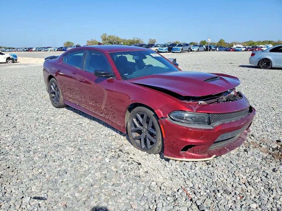 2022 Dodge Charger VIN 2C3CDXHG9NH224872 COPART salvage auction — FRONT END, Al - Cert Of Title-Salvage Title, sold $5,700 on 2026-07-28 (photo 4)