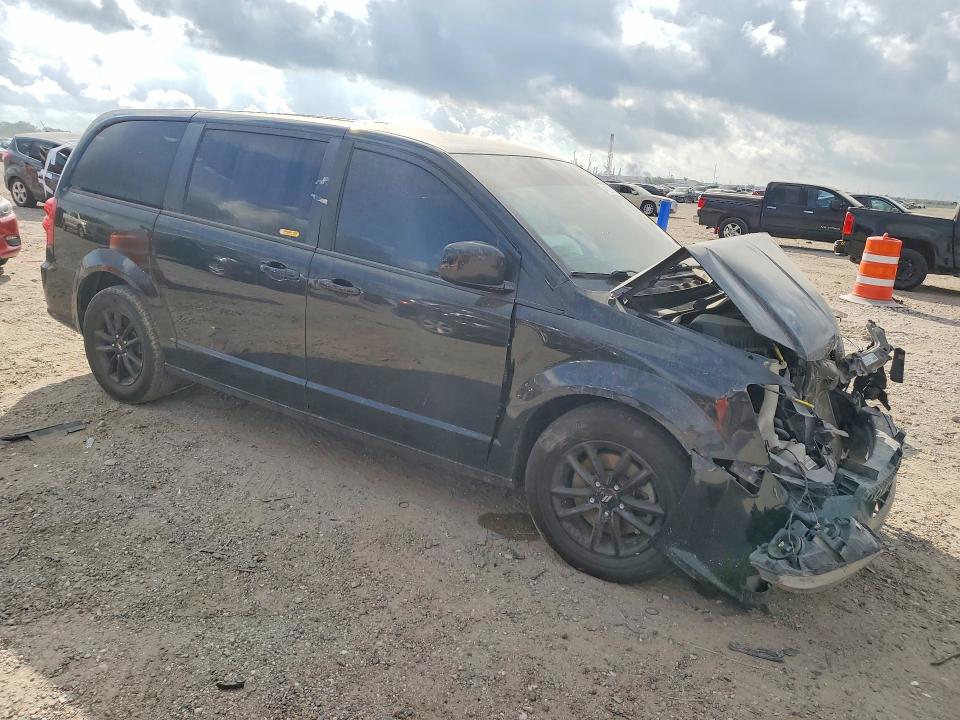 2019 Dodge Grand caravan VIN 2C4RDGEG7KR670745 COPART salvage auction — FRONT END, Tx - Nonrepairable Title, sold $725 on 2026-07-09 (photo 4)