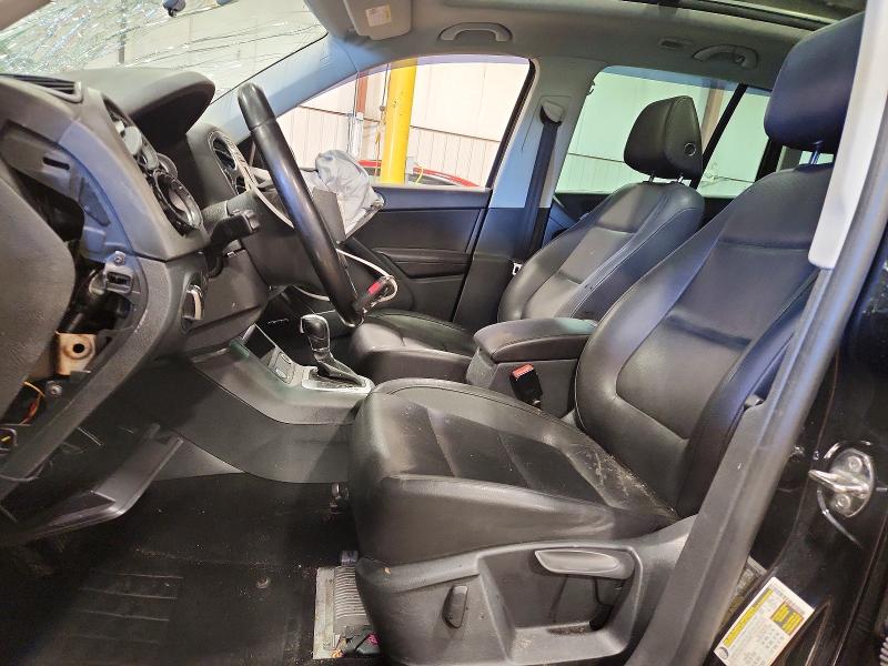 2014 Volkswagen Tiguan VIN WVGAV3AX2EW597977 COPART salvage auction — FRONT END, Salvage Title, sold $400 on 2026-07-17 (photo 7)