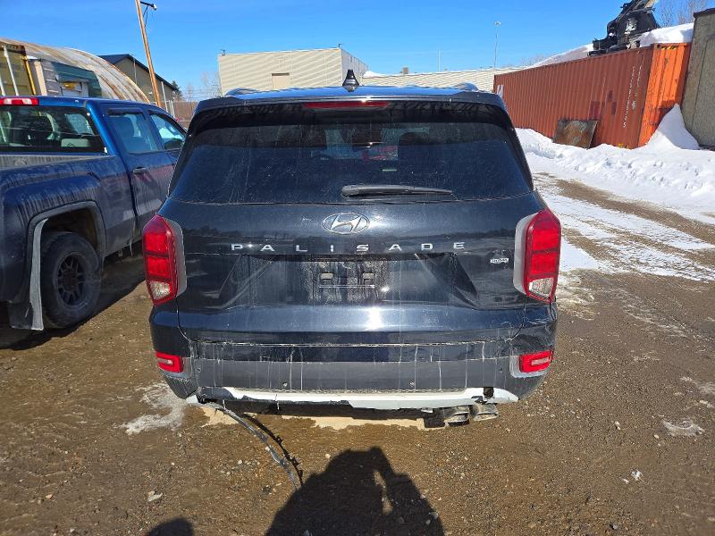 2020 Hyundai Palisade VIN KM8R3DHEXLU030203 COPART salvage auction — ROLLOVER, Qc - Gravement Accidente, sold $4,300 on 2026-07-07 (photo 6)