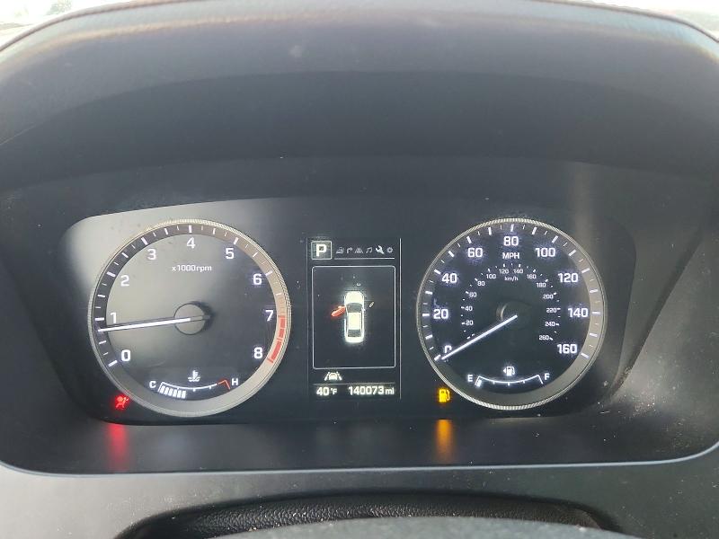 2016 Hyundai Sonata VIN 5NPE34AF8GH324012 COPART salvage auction — FRONT END, Salvage Title, sold $1,350 on 2026-07-30 (photo 9)