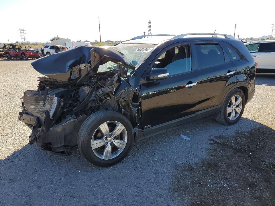 2012 Kia Sorento VIN 5XYKUDA28CG191654 COPART salvage auction — FRONT END, AZ - CERT OF TITLE - SALVAGE, sold $400 on 2026-07-24 (photo 1)