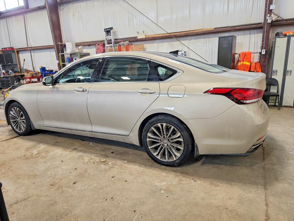 2015 Hyundai Genesis VIN KMHGN4JEXFU078753 COPART salvage auction — FRONT END, AB - BOS - SALVAGE, sold $1,950 on 2026-07-02 (photo 2)