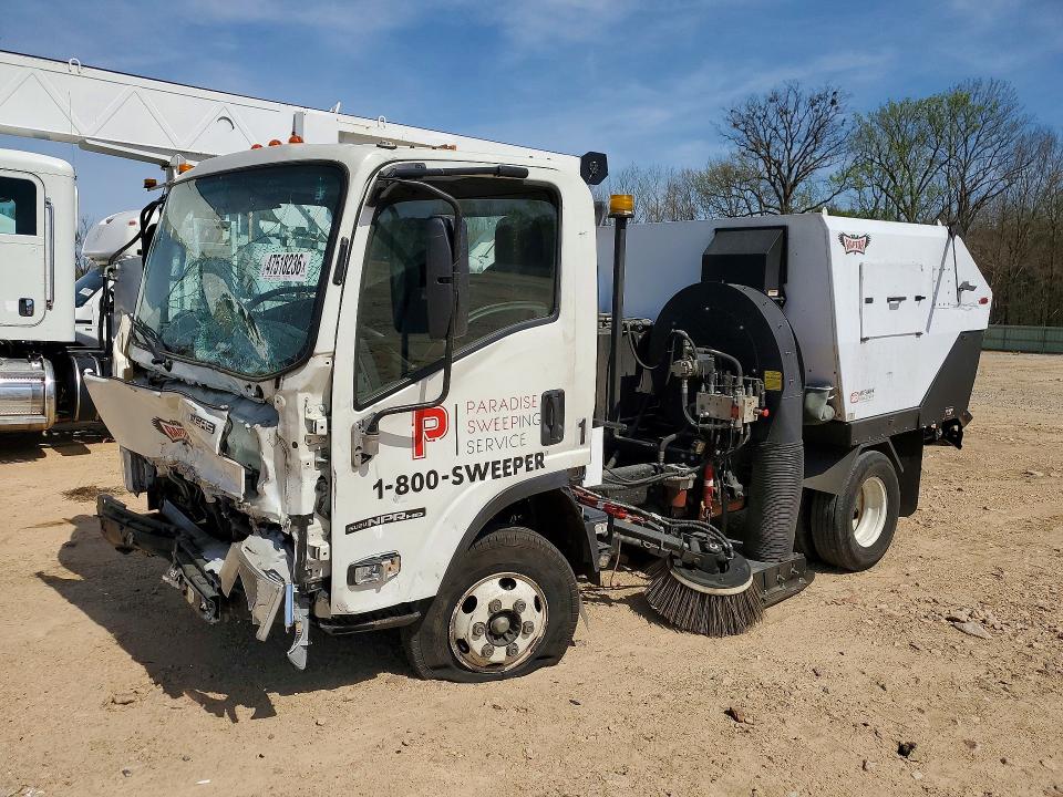 2022 Isuzu Npr VIN 54DB4W1D6NS202009 COPART salvage auction — FRONT END, Nc - Salvage Certificate Of Title, sold $8,400 on 2026-07-08 (photo 1)