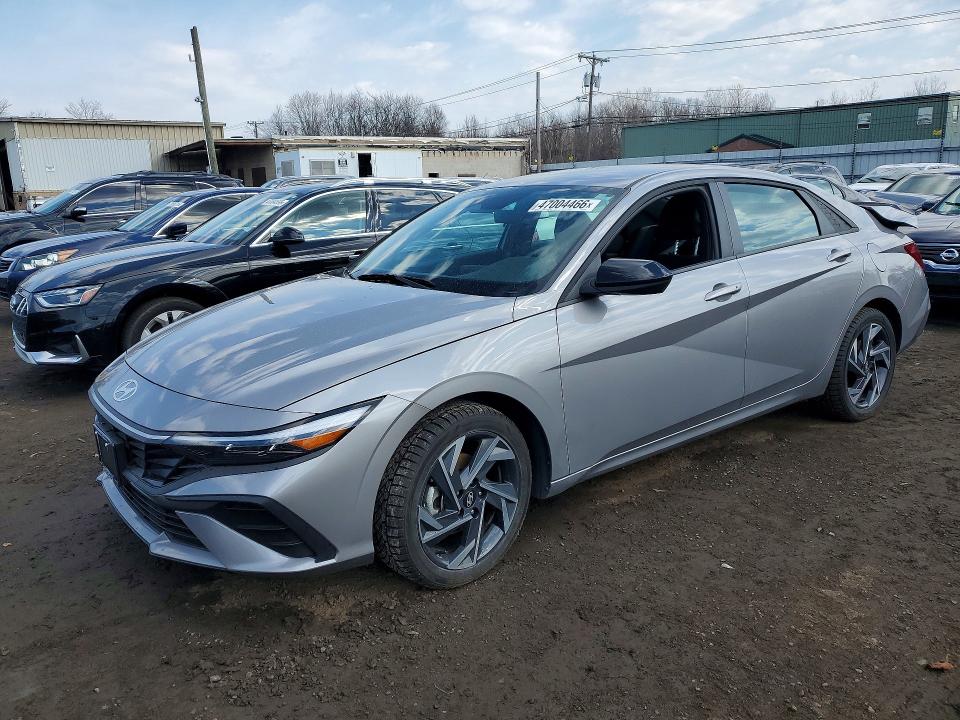 2025 Hyundai Elantra VIN KMHLM4DG0SU987478 COPART salvage auction — REAR END, Ct - Cert Of Title-Salvage, sold $7,100 on 2026-07-14 (photo 1)