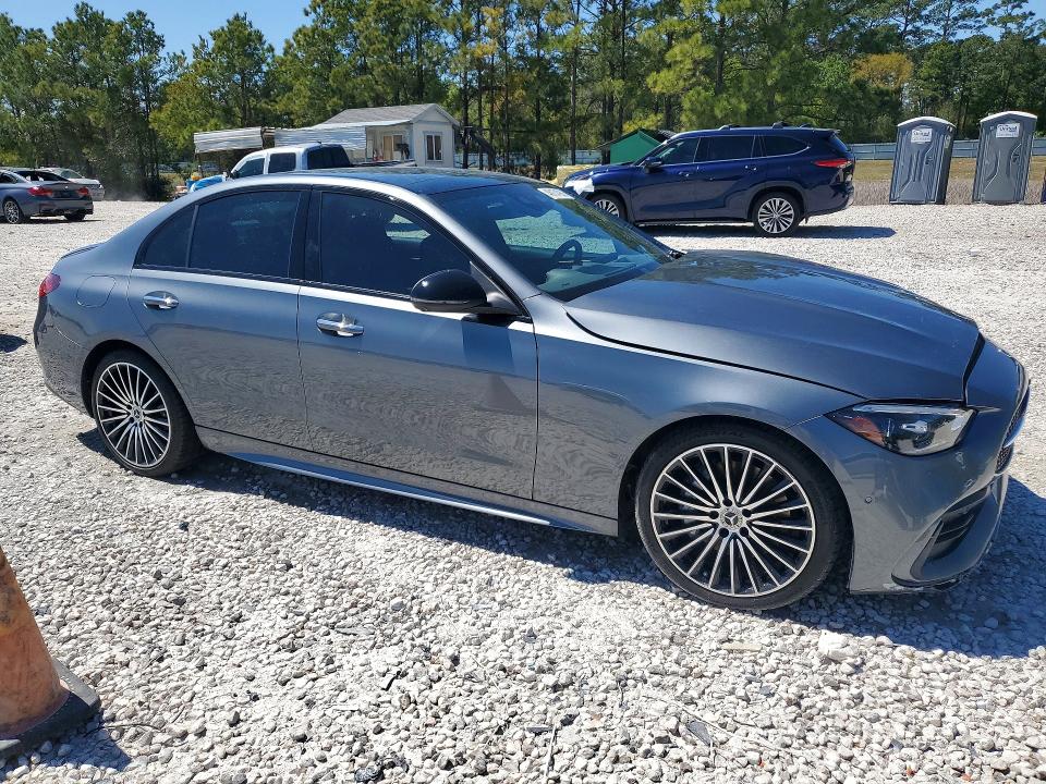 2024 Mercedes-benz C-klasse VIN W1KAF4GB6RR202048 COPART salvage auction — FRONT END, Tx - Certificate Of Title, sold $22,700 on 2026-07-07 (photo 4)