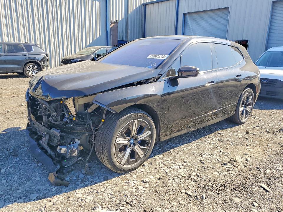 2023 BMW Ix VIN WB523CF0XPCM90881 COPART salvage auction — FRONT END, Md - Cert Of Salvage > 75% Damage, sold $18,500 on 2026-07-10 (photo 1)