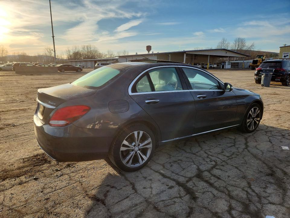 2016 Mercedes-benz C class VIN WDDWF4KB0GR164763 COPART salvage auction — SIDE, NY - MV907A-PARTS ONLY, sold $3,100 on 2026-08-03 (photo 6)