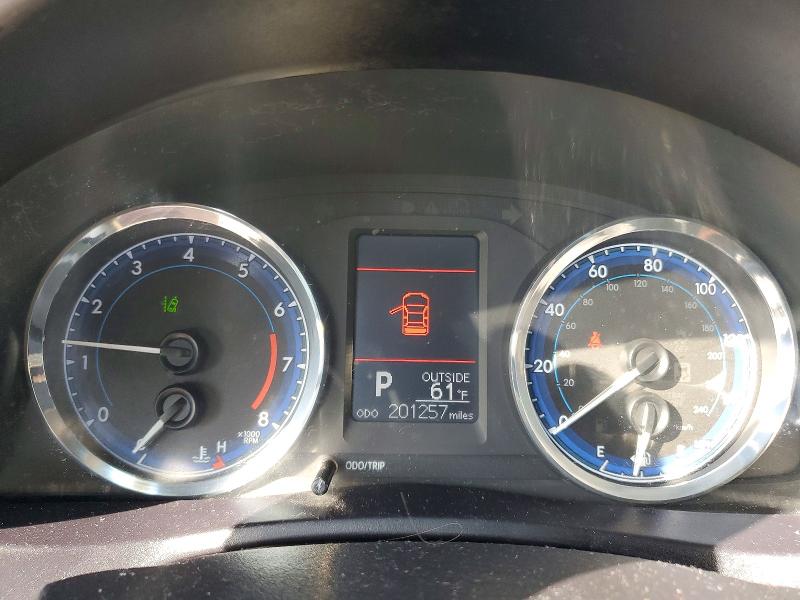 2017 Toyota Corolla VIN 5YFBURHE9HP623619 COPART salvage auction — REAR END, Il - Salvage Certificate, sold $2,350 on 2026-07-17 (photo 9)