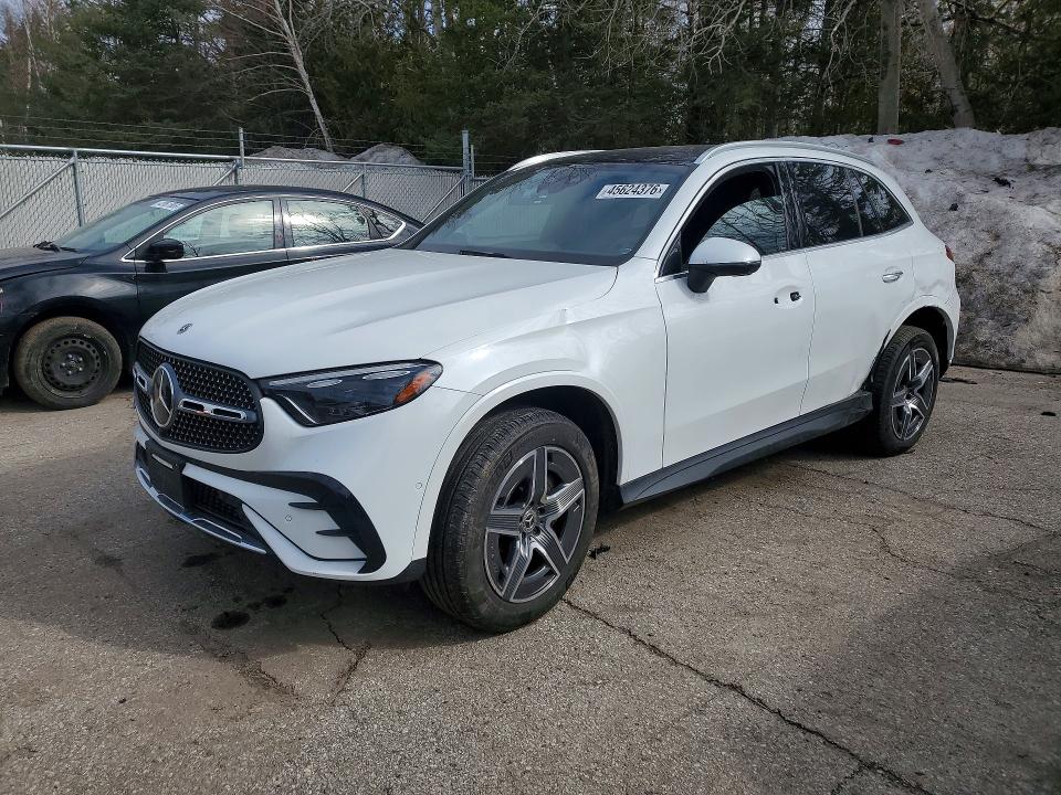 2024 Mercedes-benz Glc VIN W1NKM4HB5RF177737 COPART salvage auction — REAR END, Salvage Title, sold $4,450 on 2026-07-28 (photo 1)