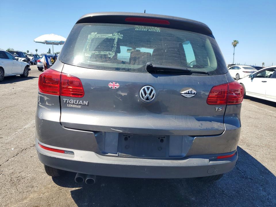 2016 Volkswagen Tiguan VIN WVGAV7AX4GW612389 COPART salvage auction — FRONT END, Salvage Title, sold $1,900 on 2026-08-04 (photo 6)