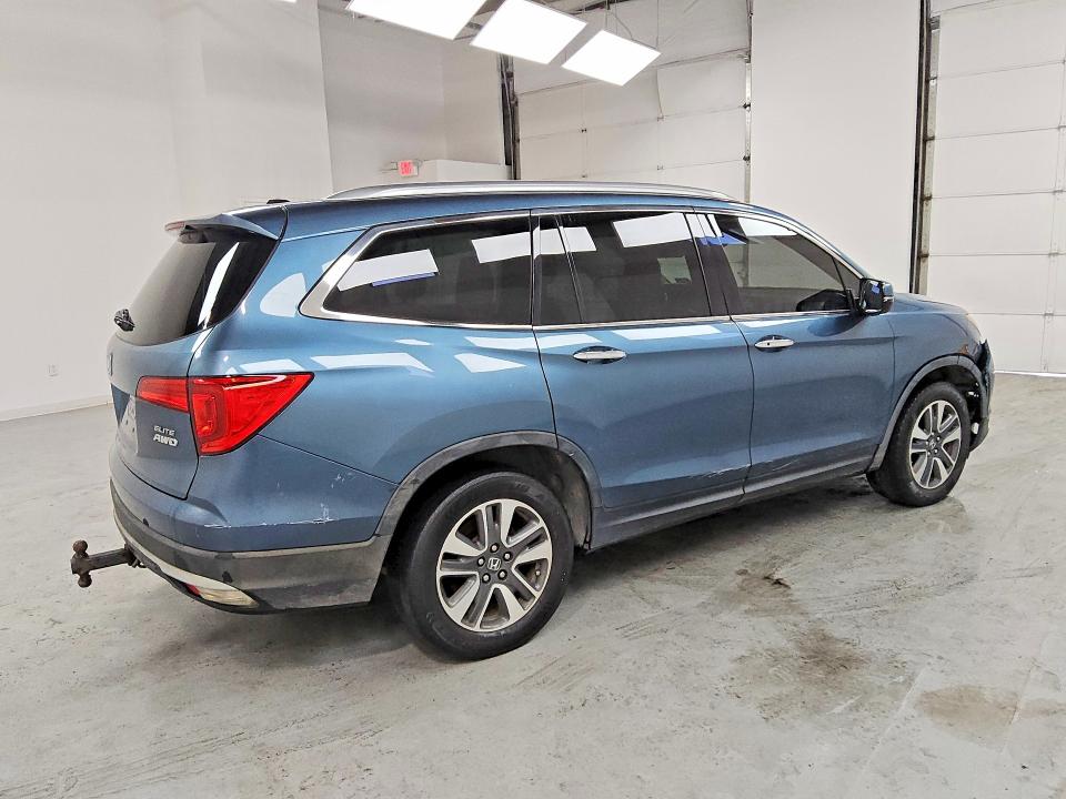 2016 Honda Pilot VIN 5FNYF6H04GB025200 COPART salvage auction — NORMAL WEAR, In - Certificate Of Title, sold $2,050 on 2026-07-02 (photo 3)