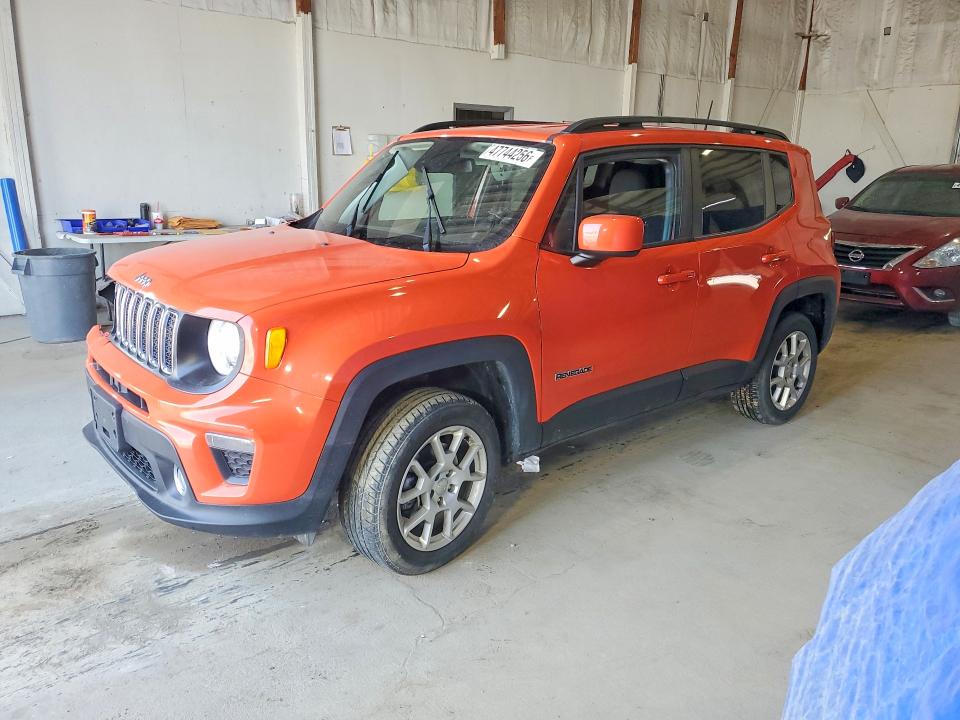 2021 Jeep Renegade VIN ZACNJDBB8MPM76292 COPART salvage auction — SIDE, Ky - Cert Of Title-Salvage, sold $1,700 on 2026-08-03 (photo 1)