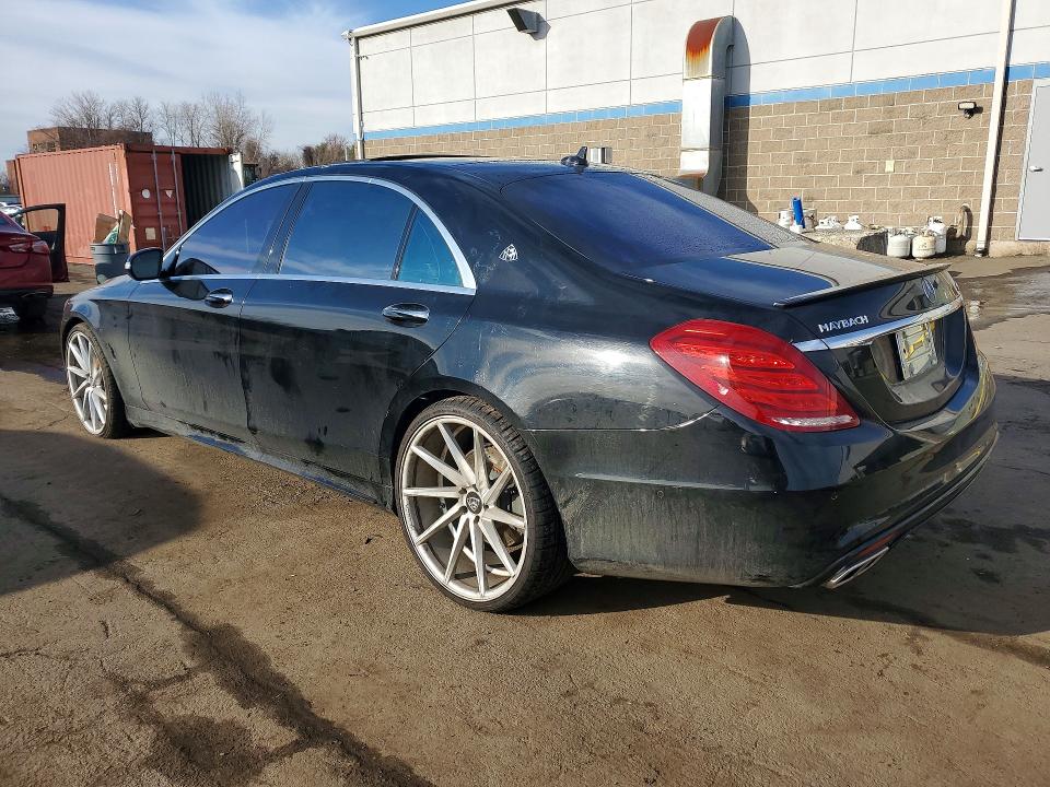 2015 Mercedes-benz S-klasse VIN WDDUG8CB0FA093393 COPART salvage auction — VANDALISM, Fl - Cert Of Title Slvg Rebuildable, sold $6,800 on 2026-07-07 (photo 2)