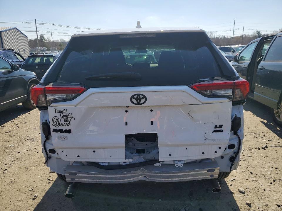 2025 Toyota Rav 4 VIN 2T3G1RFVXSC530074 COPART salvage auction — REAR END, Ma - Cert Of Title-Salvage, sold $14,300 on 2026-07-06 (photo 6)