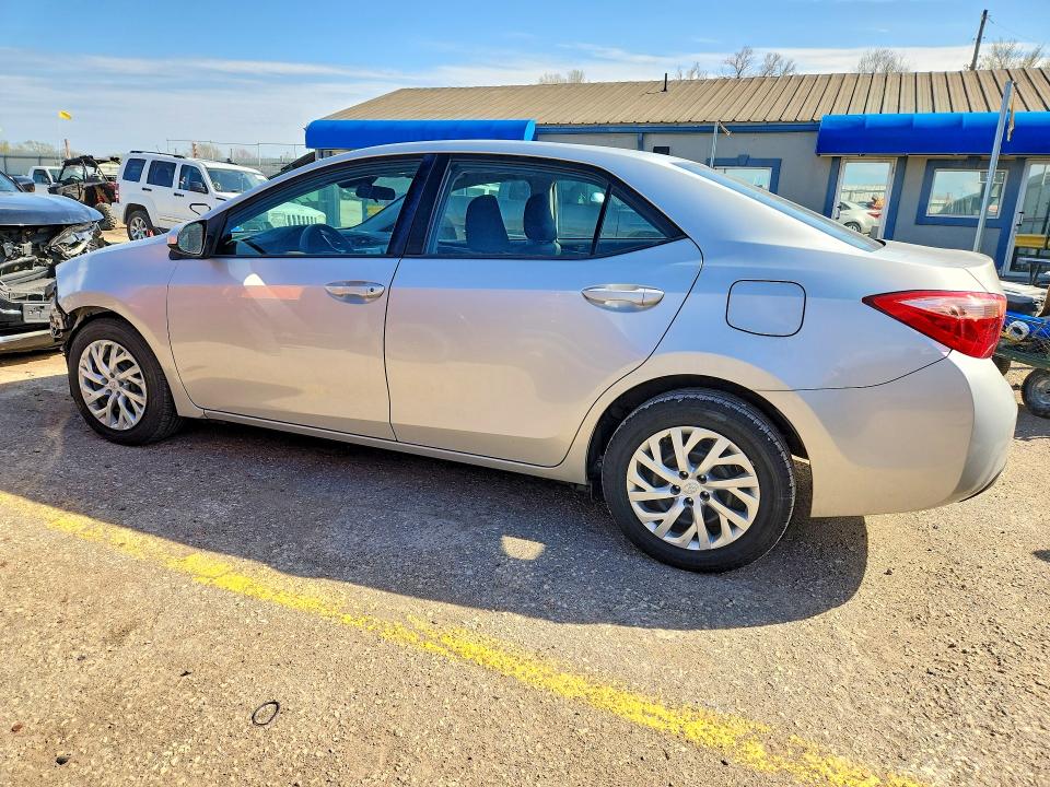 2018 Toyota Corolla VIN 5YFBURHEXJP835144 COPART salvage auction — FRONT END, Ks - Cert Of Title-Salvage, sold $5,800 on 2026-07-08 (photo 2)