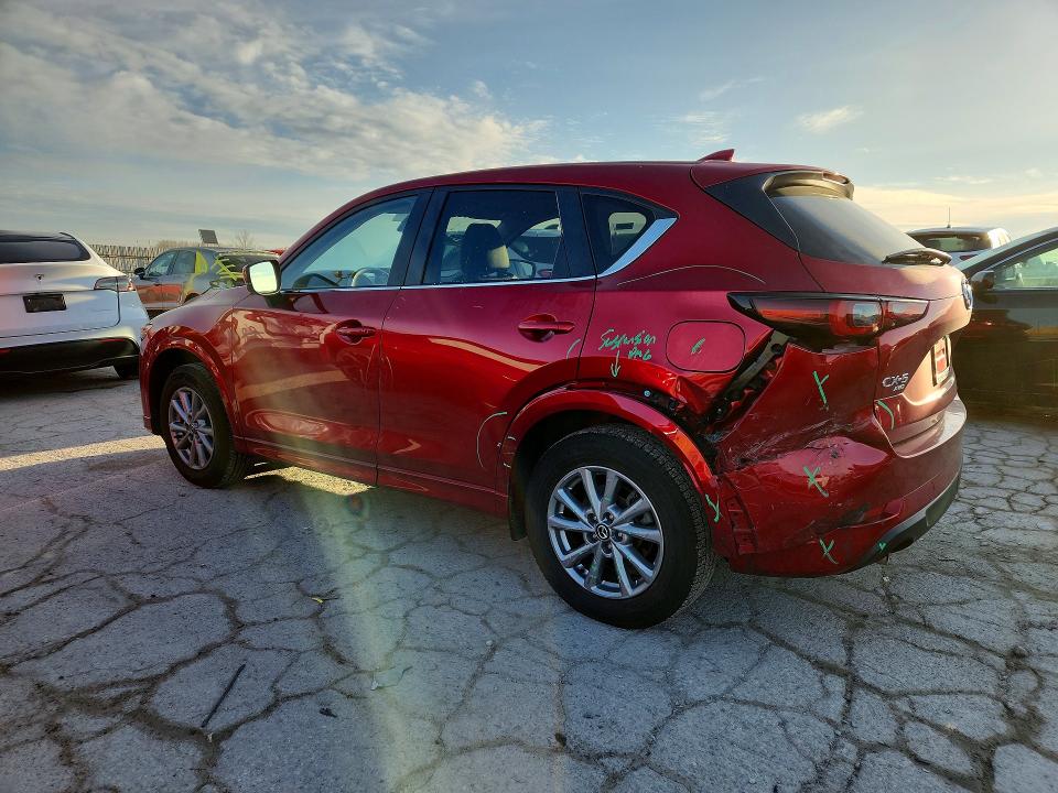 2024 Mazda Cx-5 VIN JM3KFBBL6R0438018 COPART salvage auction — REAR END, In - Cert Of Title-Salvage Title, sold $8,300 on 2026-07-08 (photo 2)