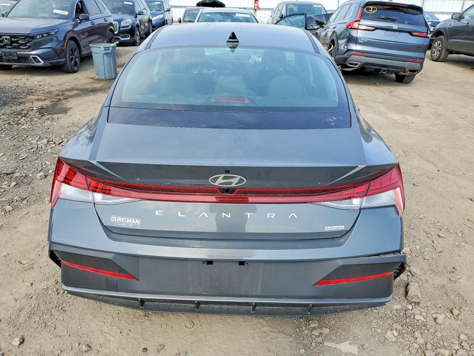 2025 Hyundai Elantra VIN KMHLM4DJ0SU144005 COPART salvage auction — ROLLOVER, Md - Cert Of Salvage > 75% Damage, sold $3,900 on 2026-07-20 (photo 6)