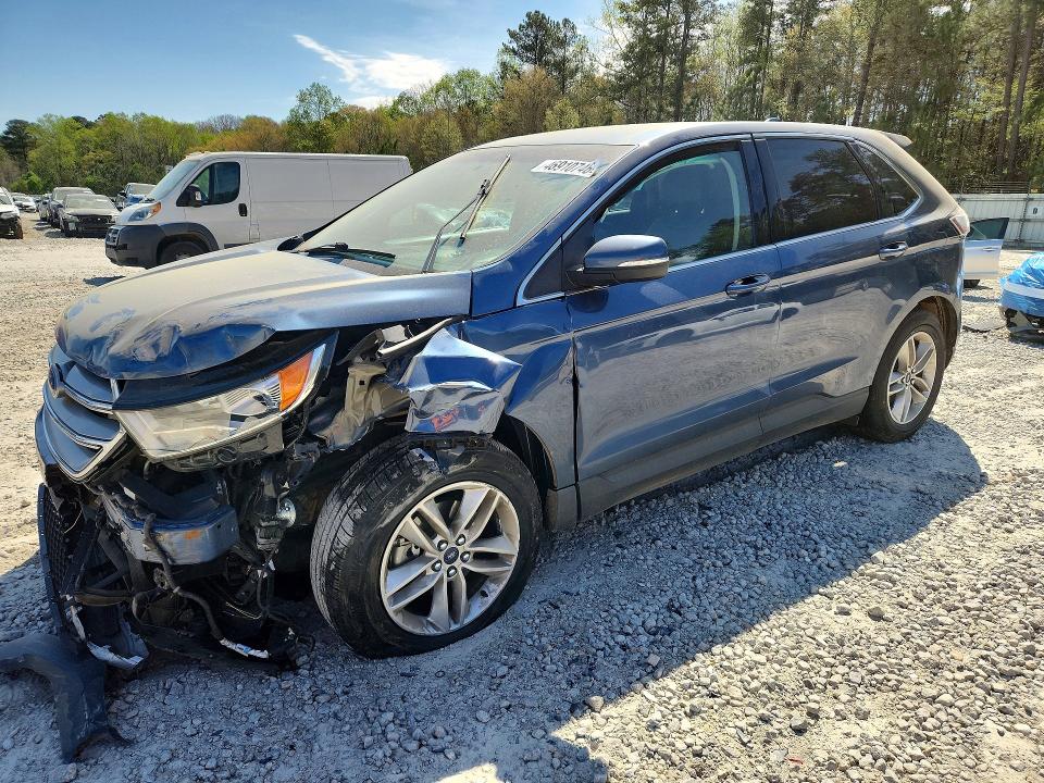 2018 Ford Edge VIN 2FMPK3J93JBB48033 COPART salvage auction — FRONT END, Ga - Cert Of Title-Salvage, sold $1,650 on 2026-07-09 (photo 1)