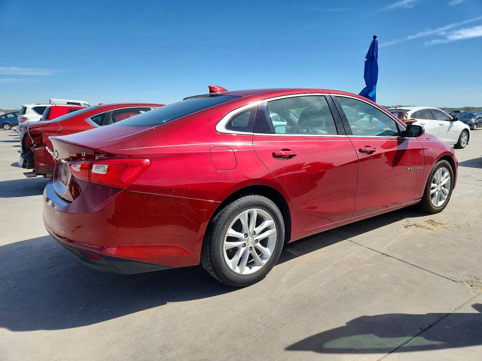 2018 Chevrolet Malibu VIN 1G1ZD5ST7JF263254 COPART salvage auction — VANDALISM, Tx - Salvage Vehicle Title, sold $3,150 on 2026-07-02 (photo 3)
