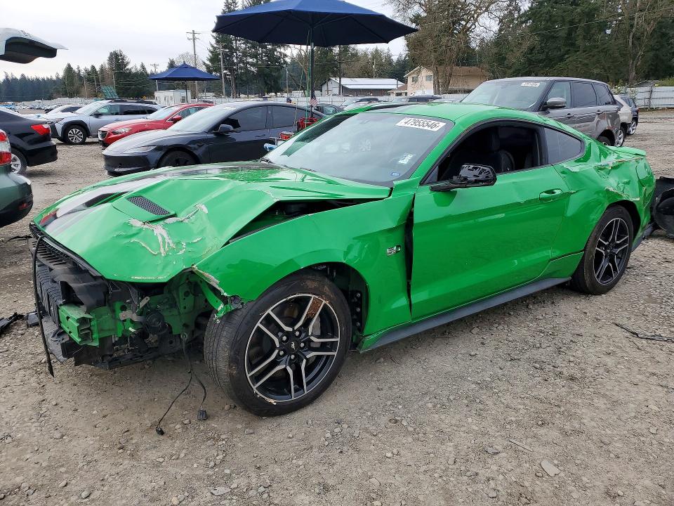 2019 Ford Mustang VIN 1FA6P8CF7K5168945 — COPART salvage auction photo