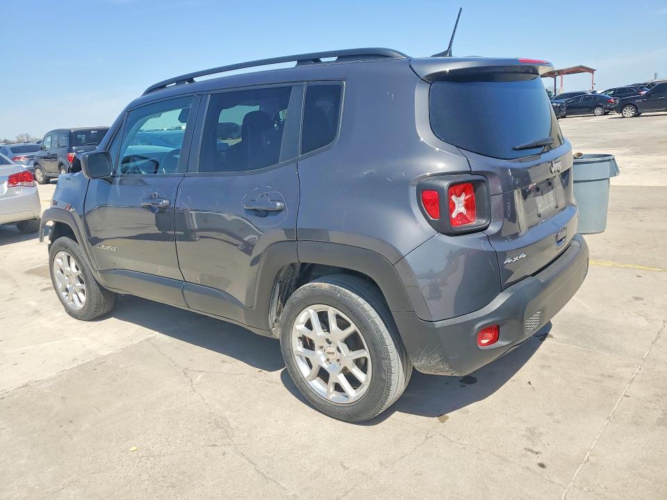 2022 Jeep Renegade VIN ZACNJDB12NPN98350 COPART salvage auction — FRONT END, Tx - Salvage Vehicle Title, sold $1,000 on 2026-07-20 (photo 2)