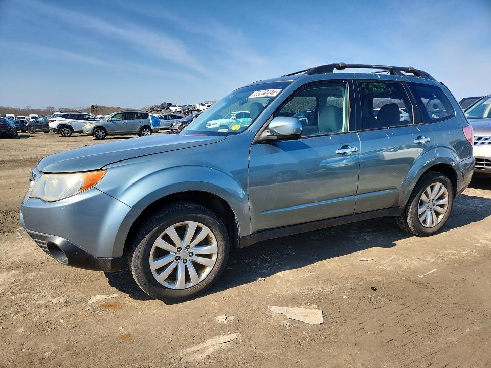 2012 Subaru Forester VIN JF2SHADC3CH458313 COPART salvage auction — REAR END, Ma - Cert Of Title-Reconstrctd Coll, sold $900 on 2026-07-29 (photo 1)