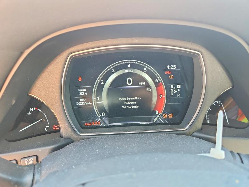 2021 Lexus Ls VIN JTHD51FF7M5015140 COPART salvage auction — FRONT END, Salvage Title, sold $10 on 2026-07-30 (photo 9)