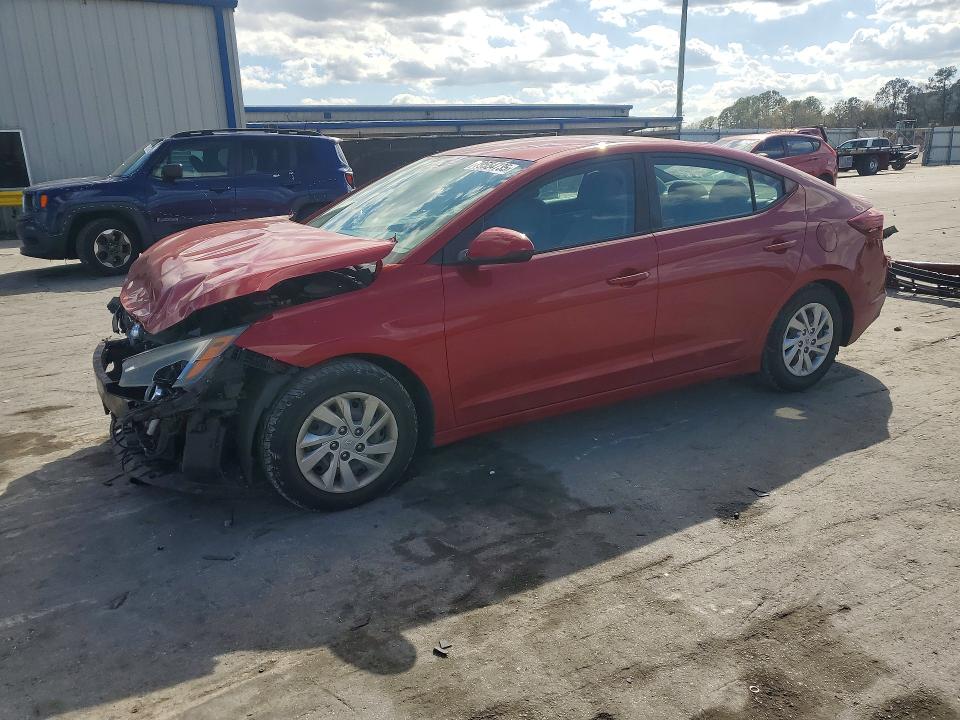 2019 Hyundai Elantra VIN KMHD74LF8KU816479 COPART salvage auction — FRONT END, FL - CERT OF TITLE SLVG REBUILDABLE, sold $1,850 on 2026-07-02 (photo 1)