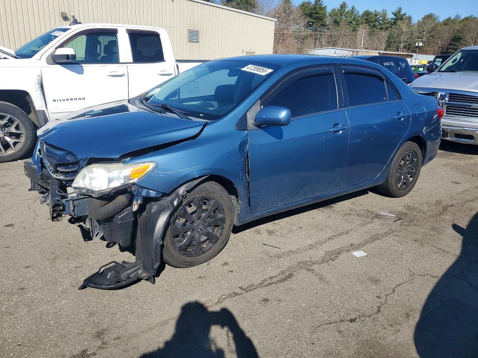 2013 Toyota Corolla VIN 5YFBU4EE3DP114353 COPART salvage auction — FRONT END, WV - SALVAGE CERTIFICATE, sold $2,000 on 2026-07-30 (photo 1)