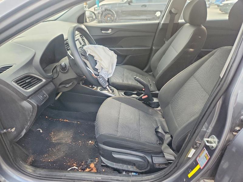 2018 Hyundai Accent VIN 3KPC24A36JE015053 COPART salvage auction — FRONT END, Salvage Title, sold $975 on 2026-07-09 (photo 7)