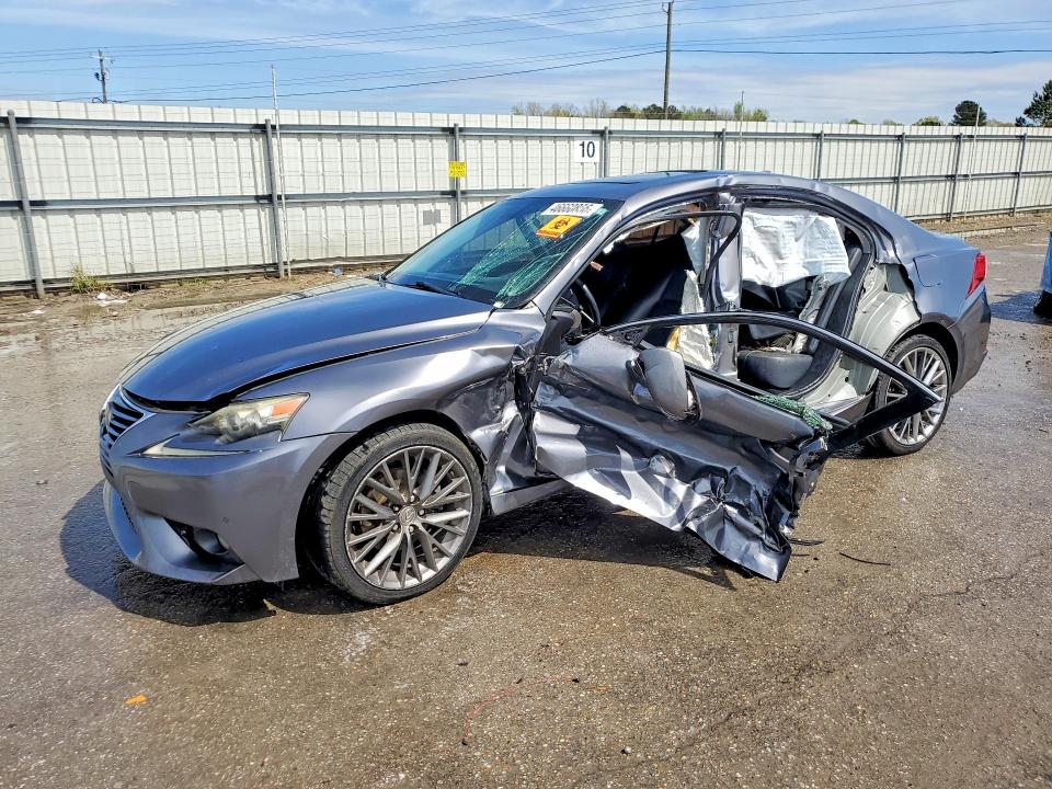 2014 Lexus Is VIN JTHBF1D22E5017836 COPART salvage auction — SIDE, Al - Cert Of Title-Salvage Title, sold $1,350 on 2026-07-16 (photo 1)