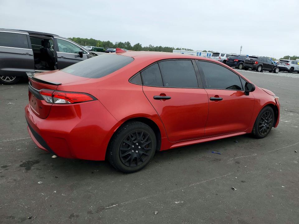 2021 Toyota Corolla VIN 5YFEPMAE2MP189085 COPART salvage auction — FRONT END, Fl - Cert Of Title Slvg Rebuildable, sold $575 on 2026-07-29 (photo 3)