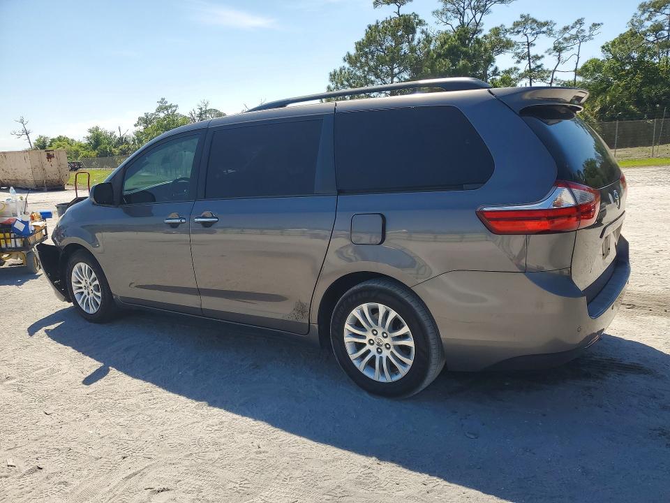 2016 Toyota Sienna VIN 5TDYK3DC3GS699859 COPART salvage auction — FRONT END, Salvage Title, sold $3,050 on 2026-07-22 (photo 2)