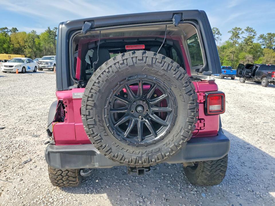 2024 Jeep Wrangler / VIN 1C4PJXDG4RW353184 COPART salvage auction — SIDE, Tx - Certificate Of Title, sold $9,400 on 2026-07-21 (photo 6)