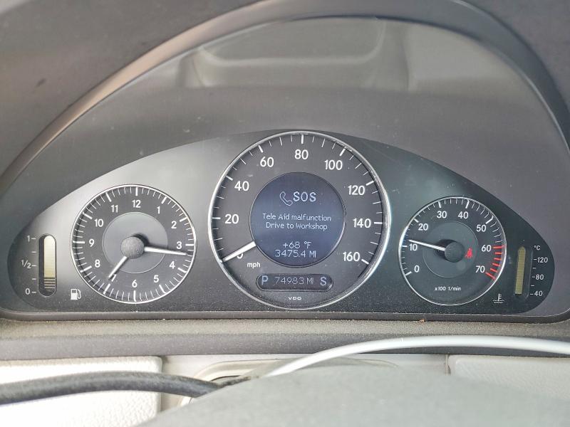 2005 Mercedes-benz Clk-class VIN WDBTK65J05F130875 COPART salvage auction — FRONT END, NC - DEALER ONLY SALVAGE TITLE, sold $425 on 2026-08-10 (photo 9)