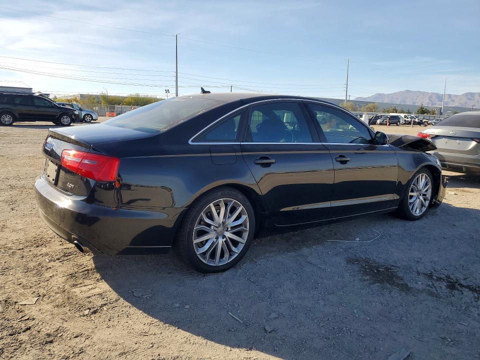 2012 Audi A6 VIN WAUDFAFC0CN116715 COPART salvage auction — FRONT END, Nv - Salvage Title, sold $700 on 2026-07-09 (photo 3)