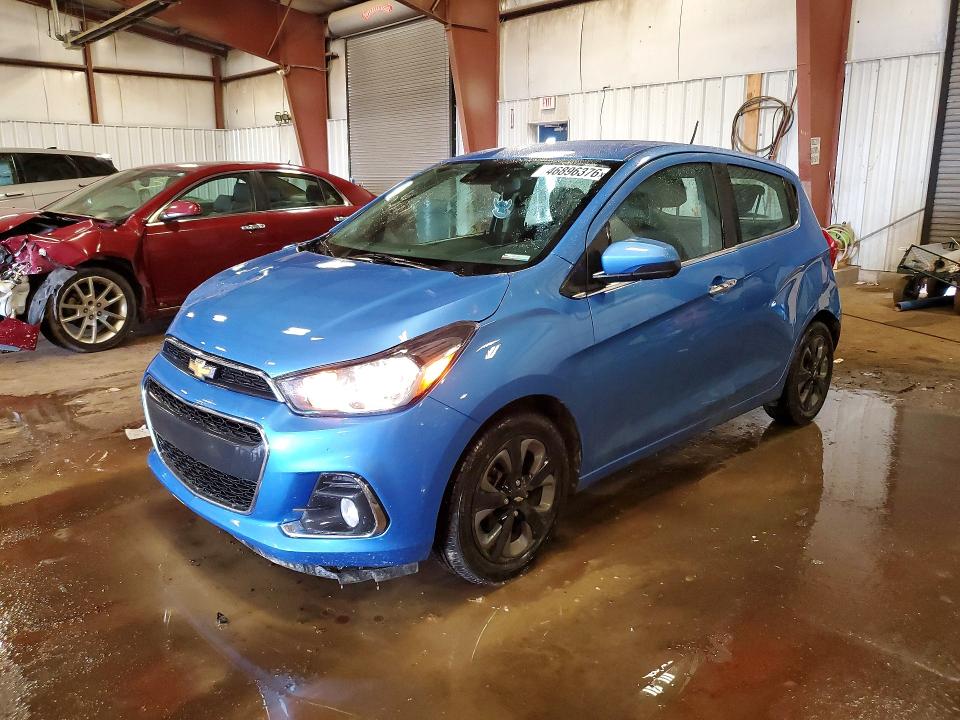 2018 Chevrolet Spark VIN KL8CF6SA4JC438923 COPART salvage auction — FRONT END, Mi - Certificate Of Title, sold $250 on 2026-07-24 (photo 1)