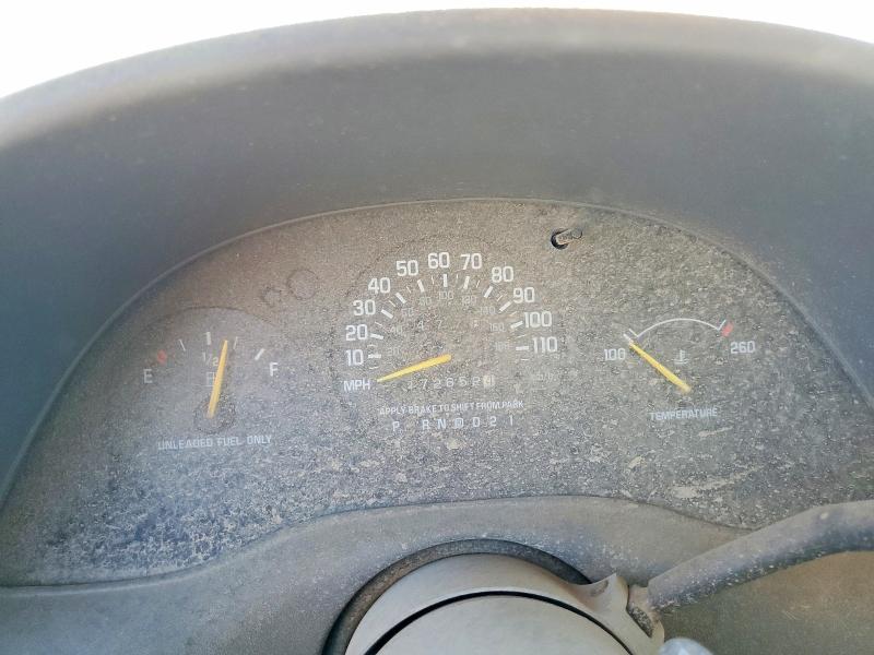 1999 Chevrolet Lumina VIN 2G1WL52M1X9179141 COPART salvage auction — FRONT END, Az - Certificate Of Title, sold $225 on 2026-07-08 (photo 9)