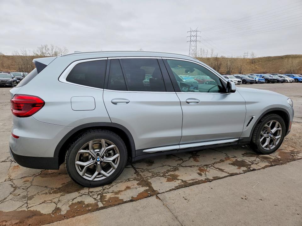 2021 BMW X3 VIN 5UXTY5C05M9E20788 COPART salvage auction — FRONT END, Co - Public - Salvage Title, sold $14,700 on 2026-07-20 (photo 3)