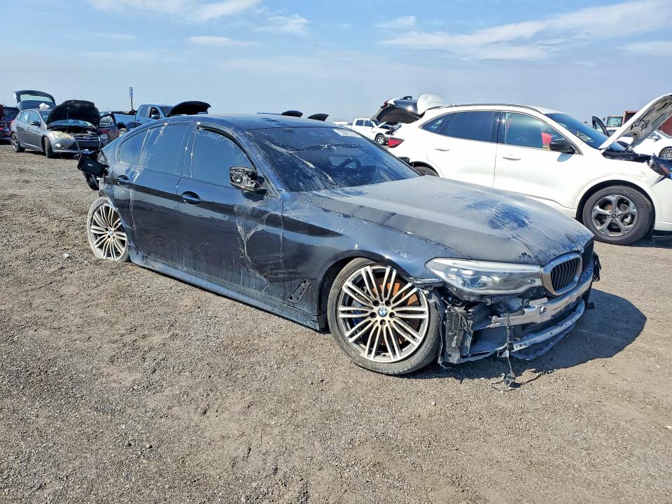 2019 BMW M550i xdrive VIN WBAJB9C50KB464629 COPART salvage auction — REAR END, FL - CERTIFICATE OF TITLE, sold $2,850 on 2026-07-14 (photo 4)