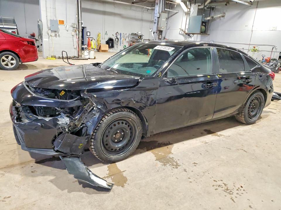 2025 Honda Civic VIN 2HGFE4F81SH017518 COPART salvage auction — FRONT END, Ns - Cert Of Registration, sold $9,500 on 2026-07-09 (photo 1)