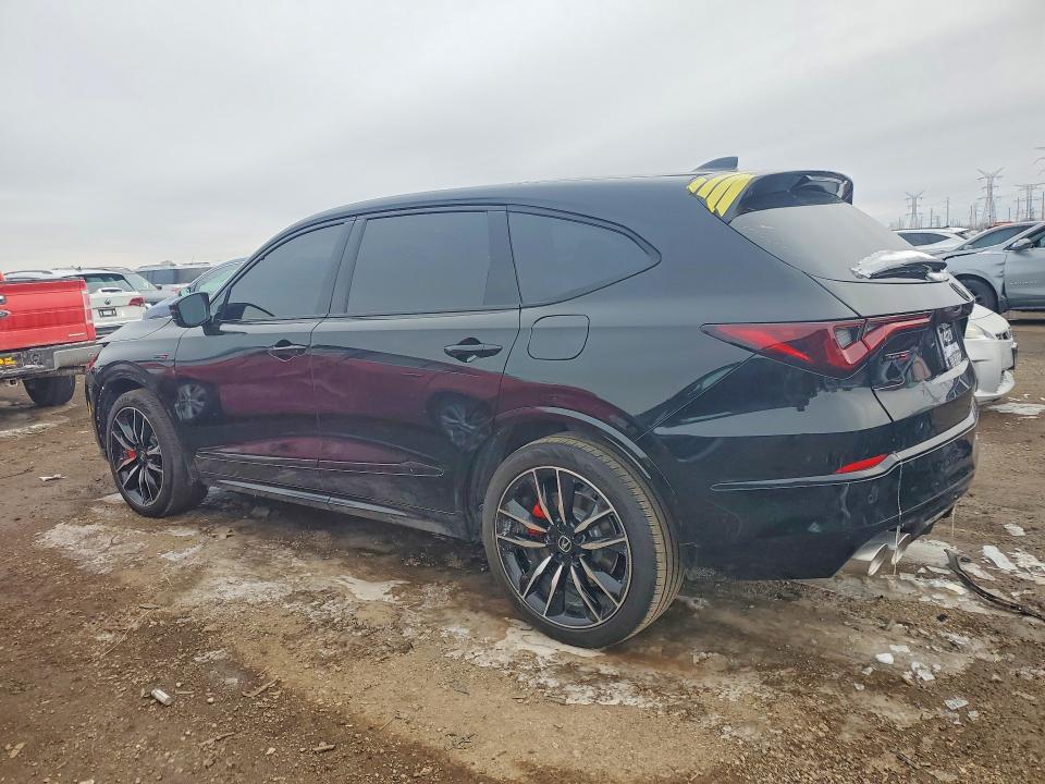 2023 Acura Mdx VIN 5J8YD8H88PL001181 COPART salvage auction — SIDE, Salvage Title, sold $19,100 on 2026-09-01 (photo 2)