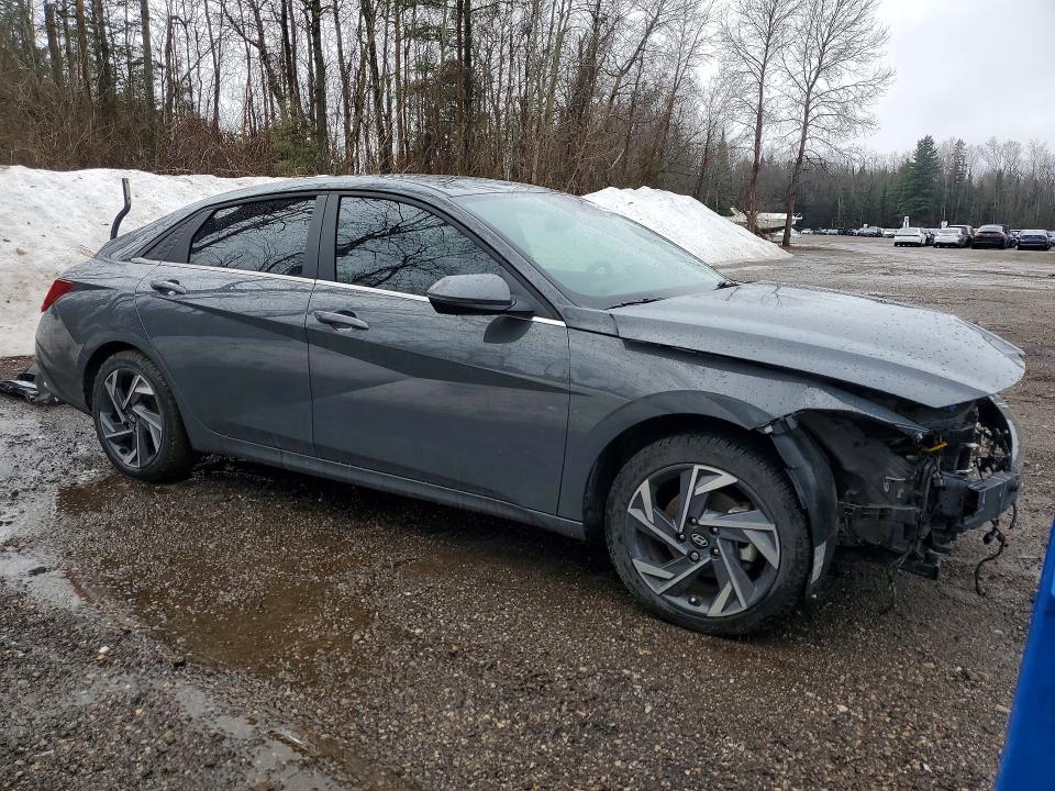 2025 Hyundai Elantra VIN KMHLN4DJXSU122770 COPART salvage auction — REAR END, Salvage Title, sold $6,600 on 2026-07-14 (photo 4)